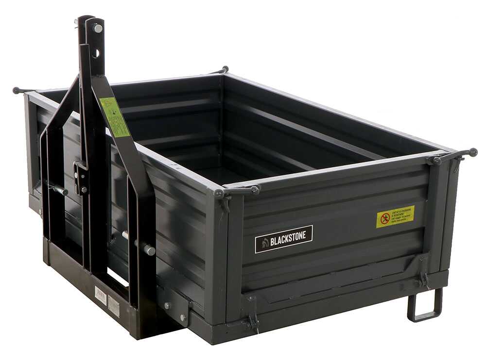 BlackStone B-TB 140 transportbak voor de trekker, detail 4