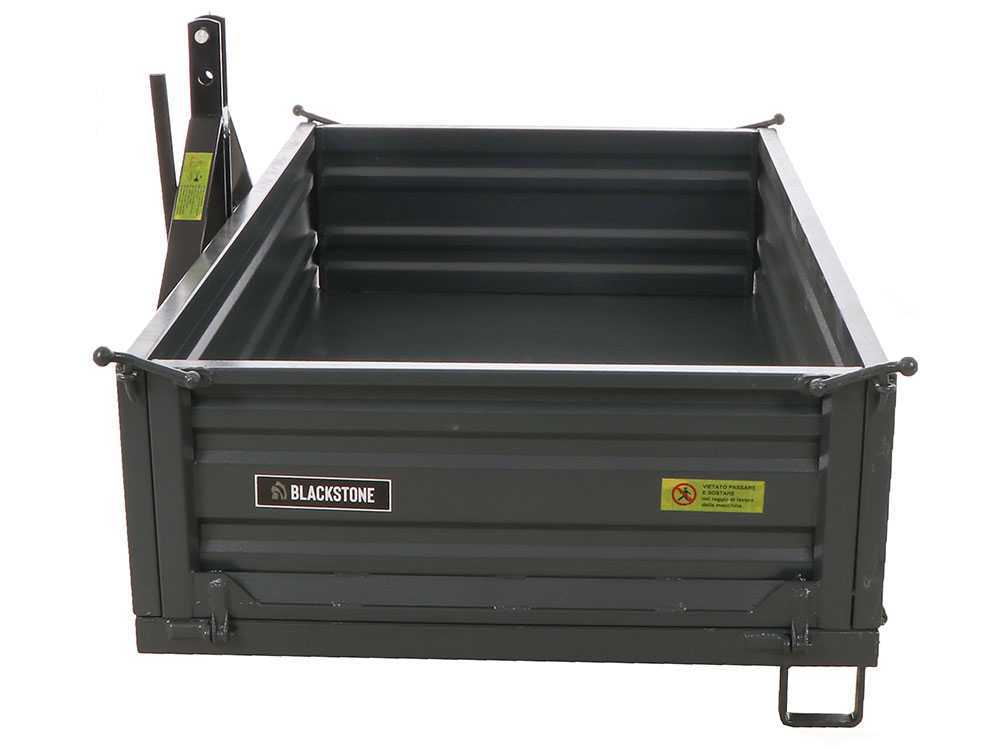 BlackStone B-TB 200 transportbak voor de trekker, detail 4