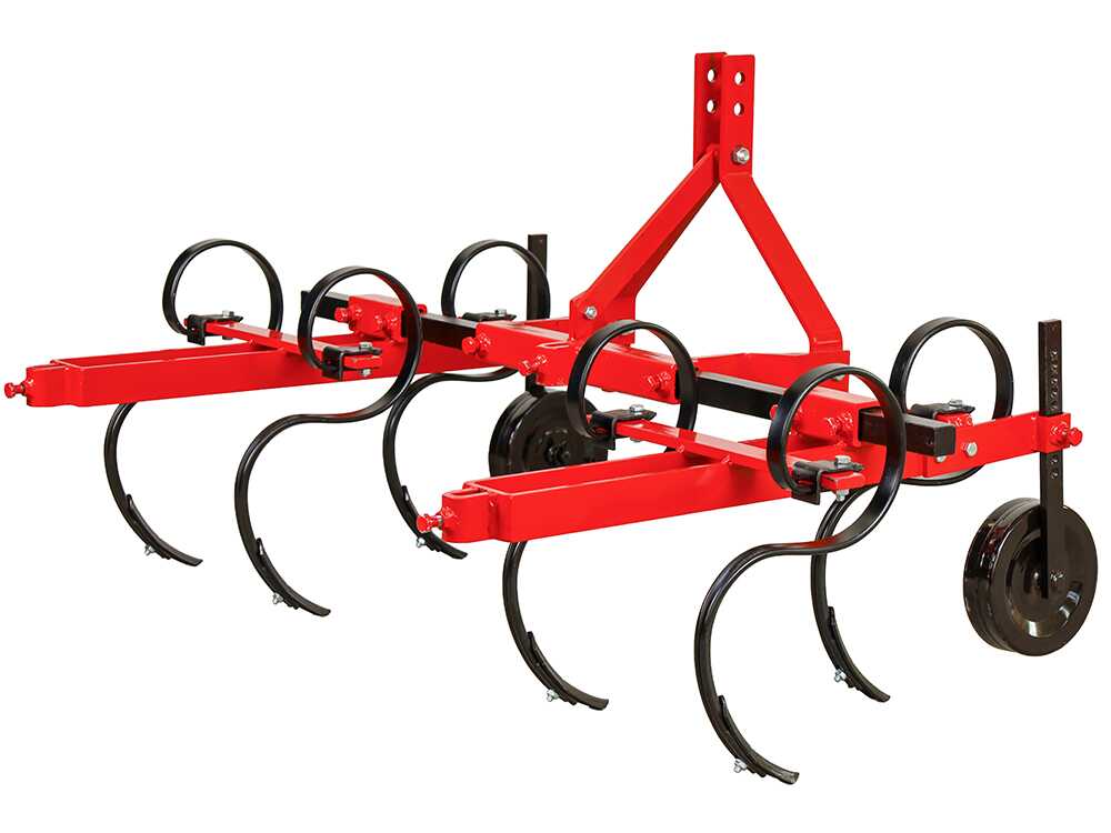 AgriEuro Premium VBR-T3 cultivator 150 cm, 6 tanden, detail 4