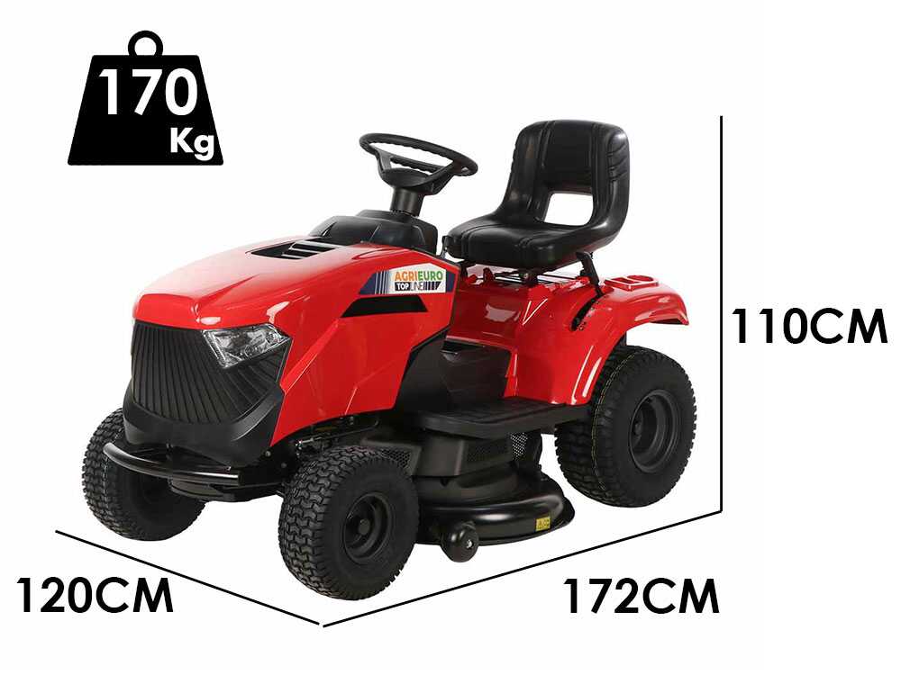 AgriEuro TOP-LINE A 98 HD SD zitmaaier met zijuitworp 98 cm, hydrostaat, detail 4