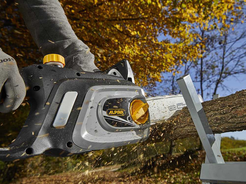 Alpina ASC 181 E elektrische kettingzaag, zwaard 35 cm, detail 4