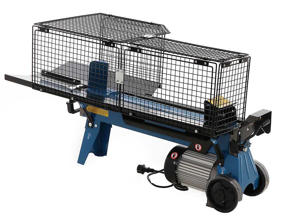 Ama 6T GNU elektrische houtklover, 6 ton, horizontaal, detail 5