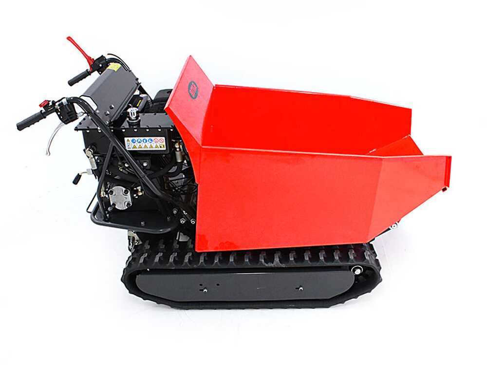 Rupsdumper laadvermogen 500 kg Ama TAG500TD, hydraulisch kiepen, detail 5