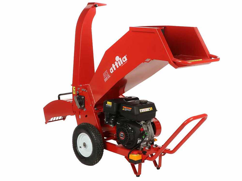 Attila ATS 900 DL benzine hakselaar, takken tot 80 mm, detail 4