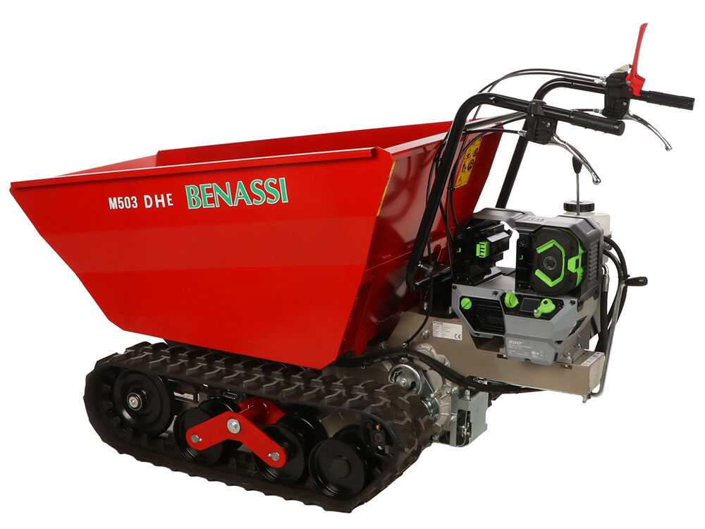 Accu motorkruiwagen laadvermogen 550 kg Benassi M503E DH, 56 V 12 Ah, hydraulisch kiepen (K610970), detail 4