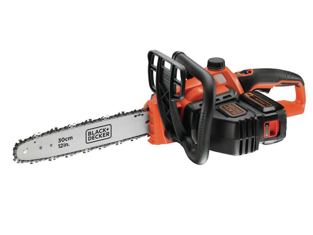 Black & Decker GKC3630L20-QW accu kettingzaag, zwaard 30 cm, 36 V 2 Ah, detail 5