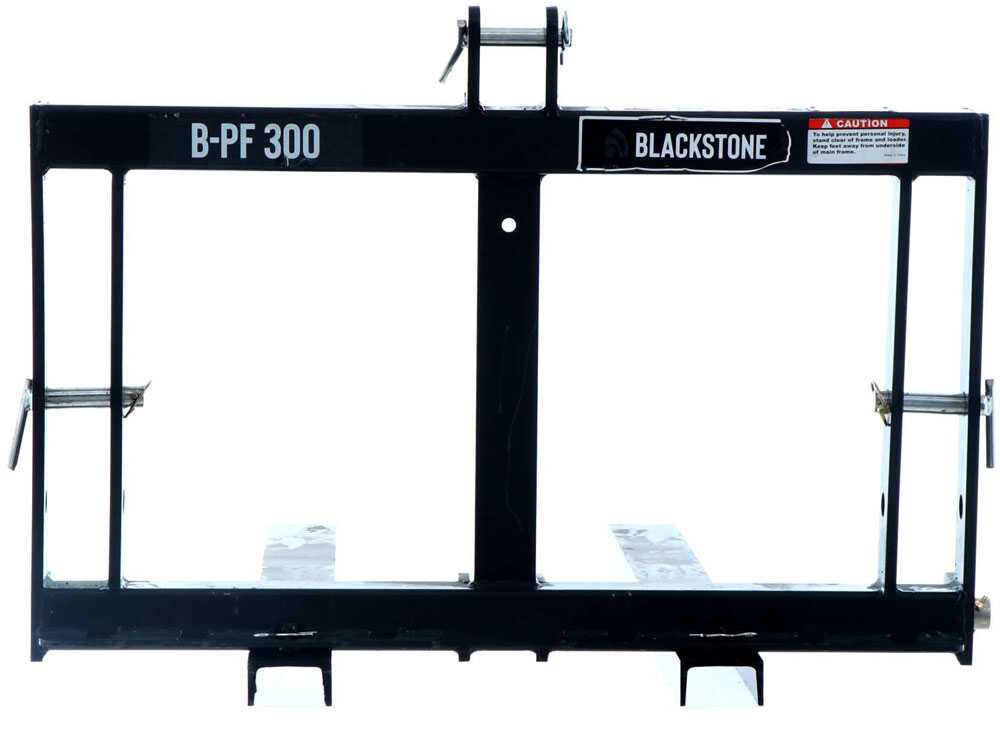 BlackStone B-PF 300 palletvork voor de trekker, 300 kg, detail 4