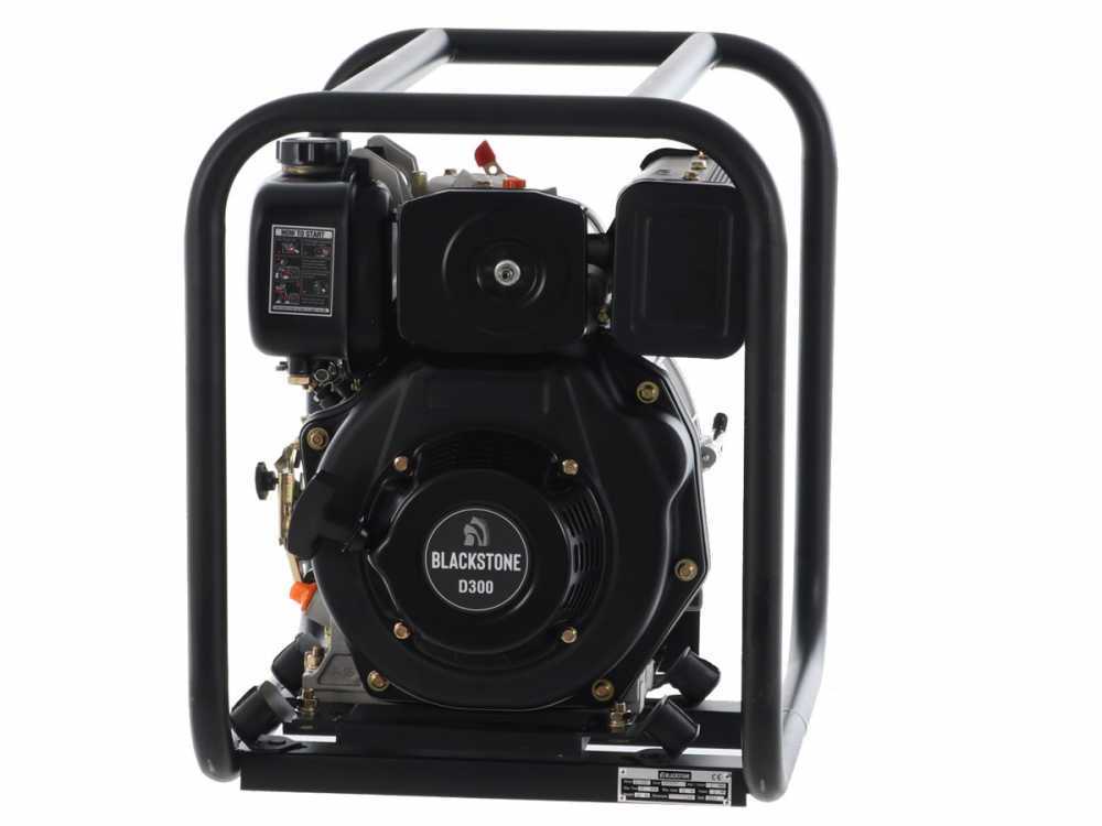 BlackStone BD-T 8000 diesel motorpomp voor vuil water, aansluiting 80 mm, detail 4