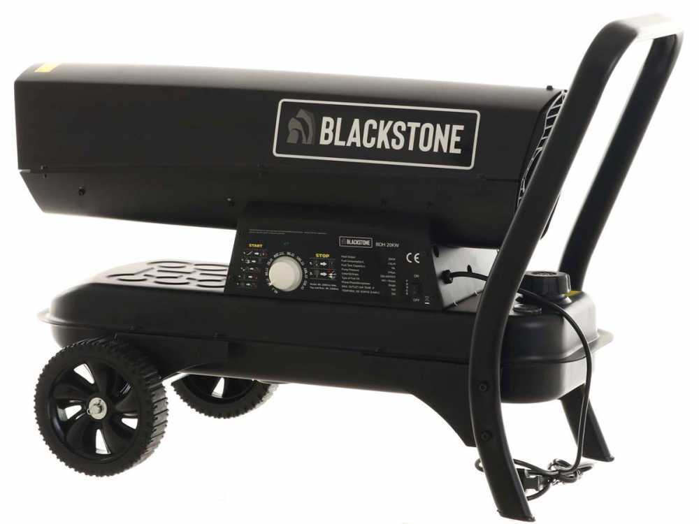 BlackStone BDH 20 diesel heteluchtkanon 20 kW, direct gestookt, detail 4