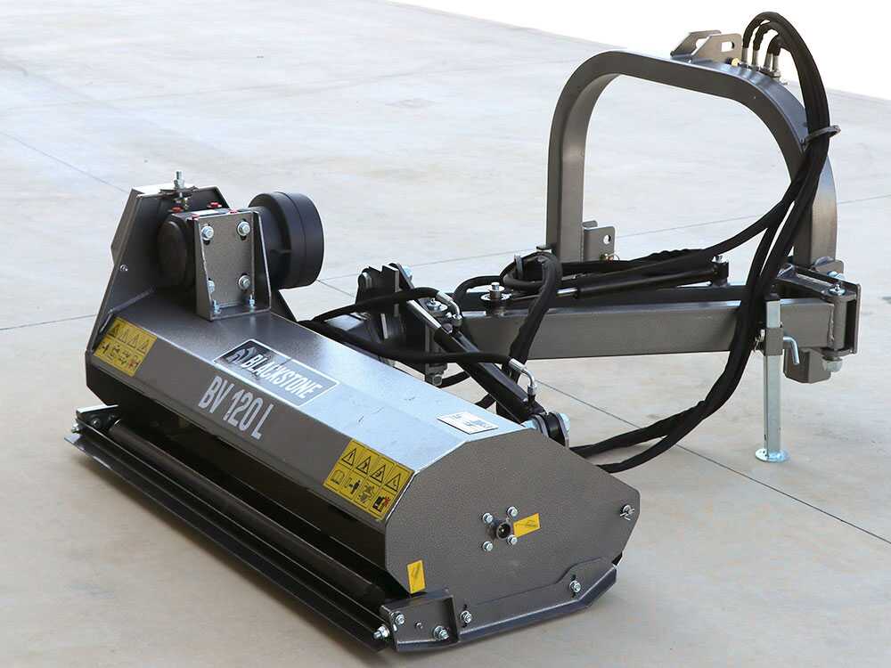 BlackStone BV 140 L zijklepelmaaier met arm 140 cm, detail 5