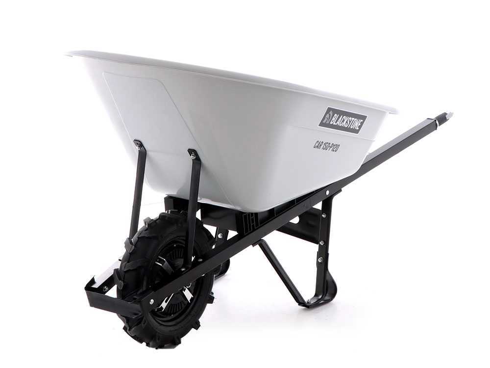 Accu motorkruiwagen laadvermogen 150 kg BlackStone CAR 150-P120, 24 V 12 Ah, detail 4