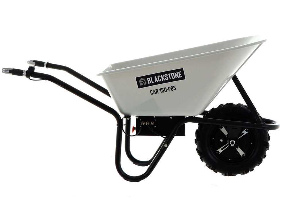 Accu motorkruiwagen laadvermogen 150 kg BlackStone CAR 150-P85, 24 V, detail 4