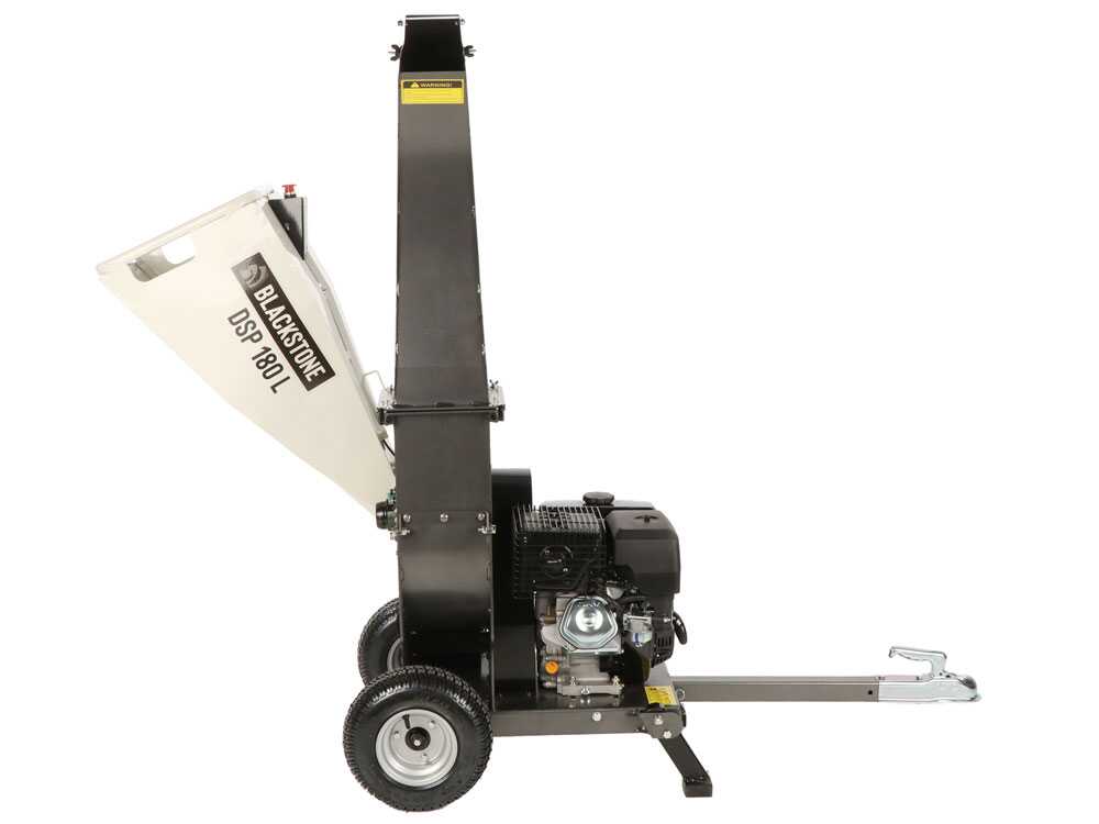 BlackStone DSP 180 L benzine hakselaar, takken tot 90 mm, detail 4