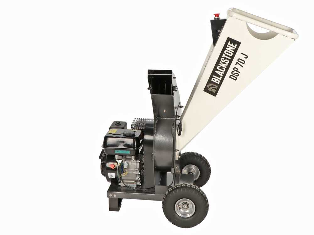 BlackStone DSP 70 J benzine hakselaar, takken tot 55 mm, detail 4