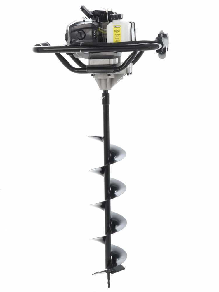 Benzine grondboor BlackStone PD530, detail 4