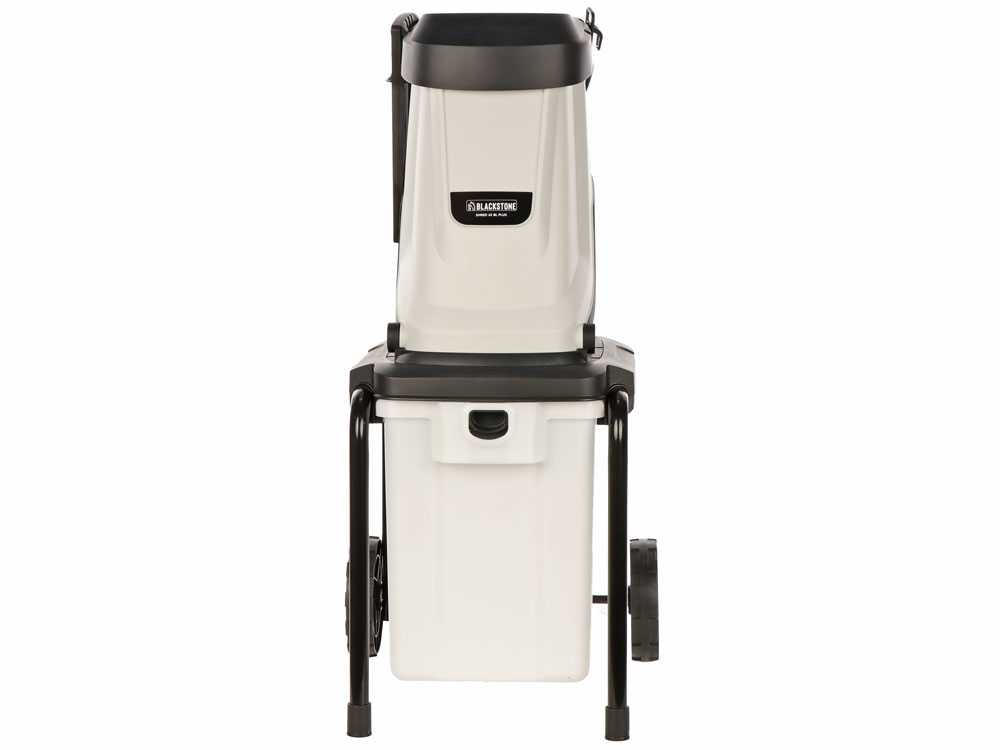BlackStone SHRED 45 BL PLUS elektrische hakselaar, takken tot 45 mm, detail 4