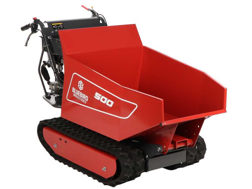 Rupsdumper laadvermogen 500 kg Blue Bird Carrier 500 DH, detail 4