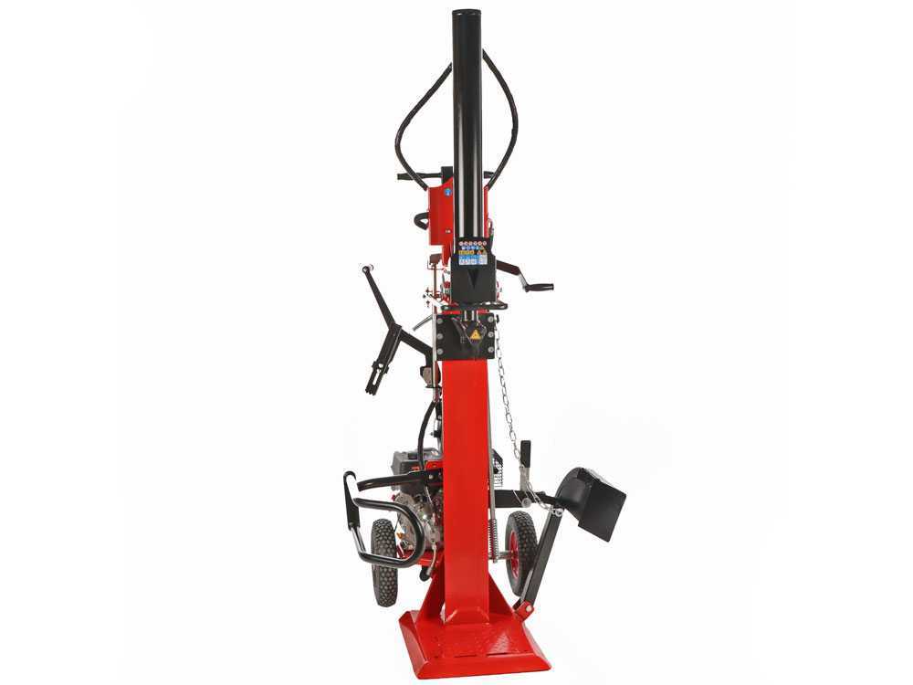 Blue Bird LSE 22000 benzine houtklover, 22 ton, verticaal, detail 4