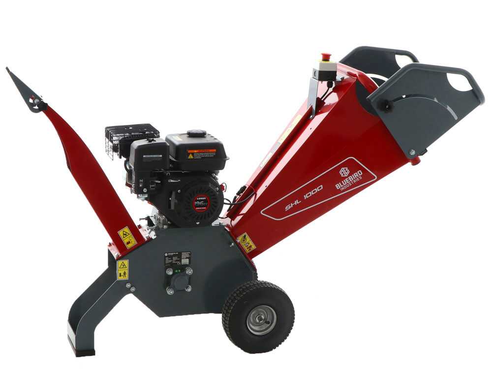 Blue Bird SHL 1000 benzine hakselaar, takken tot 65 mm, detail 4