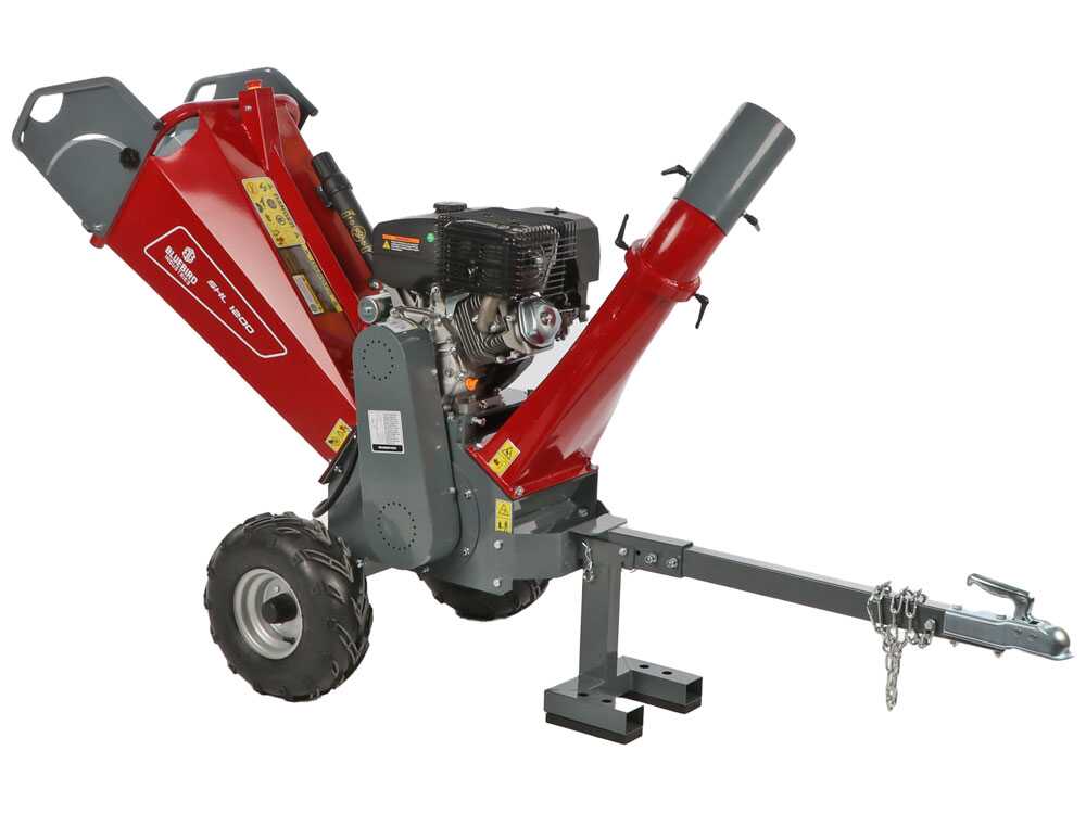 Blue Bird SHL 1200 benzine hakselaar, takken tot 100 mm, detail 4