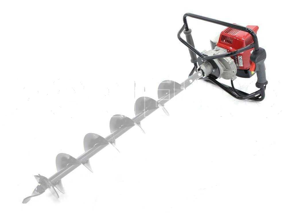 Benzine grondboor Blue Bird NEA TJ 45 E, motor Kawasaki TJ 45 E, zonder boor, detail 5