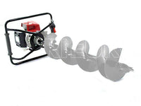 Benzine grondboor Blue Bird NEA TJ 53 E, motor Kawasaki TJ 53 E, zonder boor, detail 5