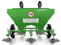 Bomet Gemini 2-rijige aardappelpootmachine, rubberwielen, detail 5