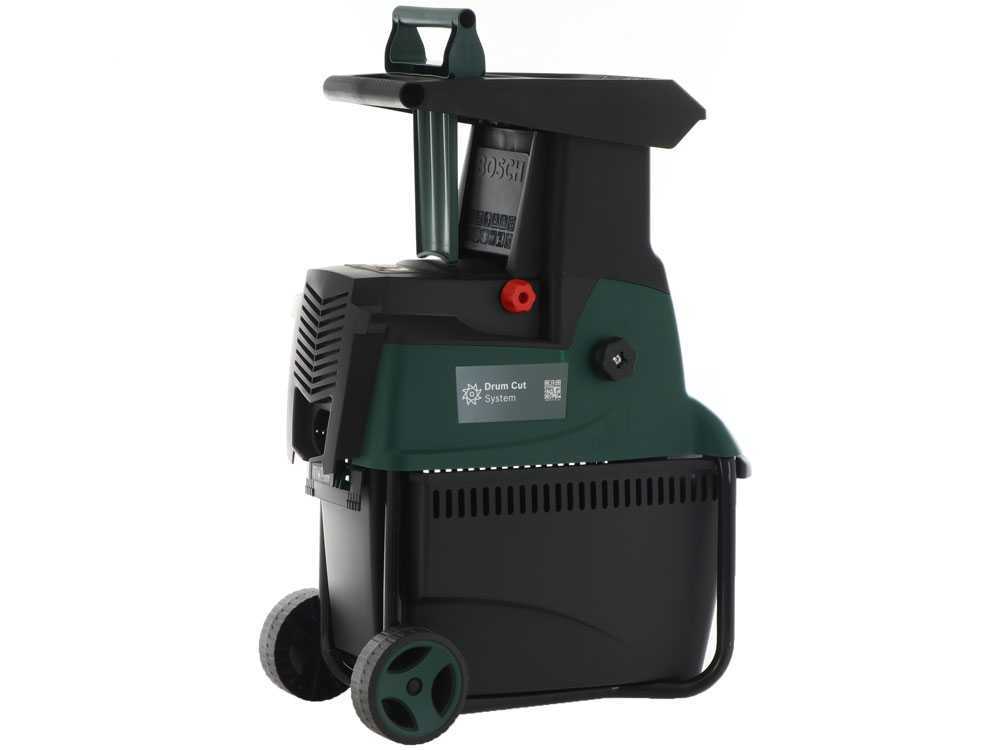 Bosch AXT 25 D elektrische hakselaar, takken tot 40 mm, detail 4