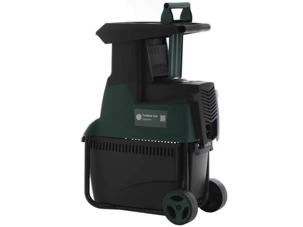 Bosch AXT 25 TC elektrische hakselaar, takken tot 45 mm, detail 4