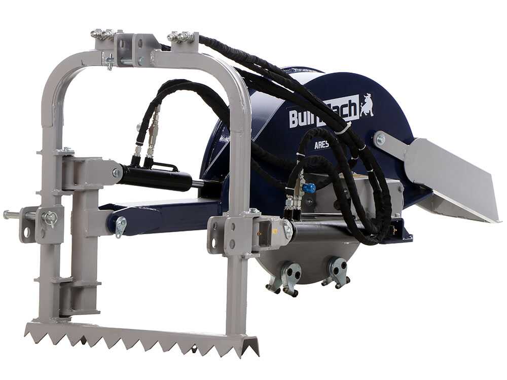 BullMach ARES 61 H stobbenfrees, voor de trekker, detail 5