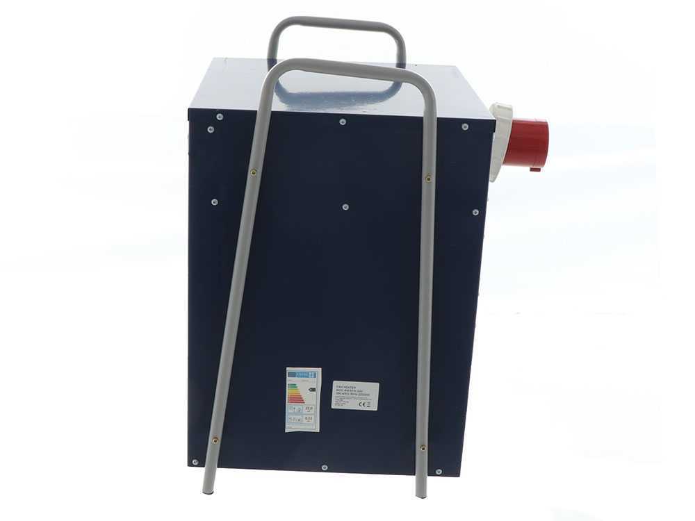BullMach BM-EFH 22H elektrische heteluchtkanon 22 kW, 400 V, detail 4