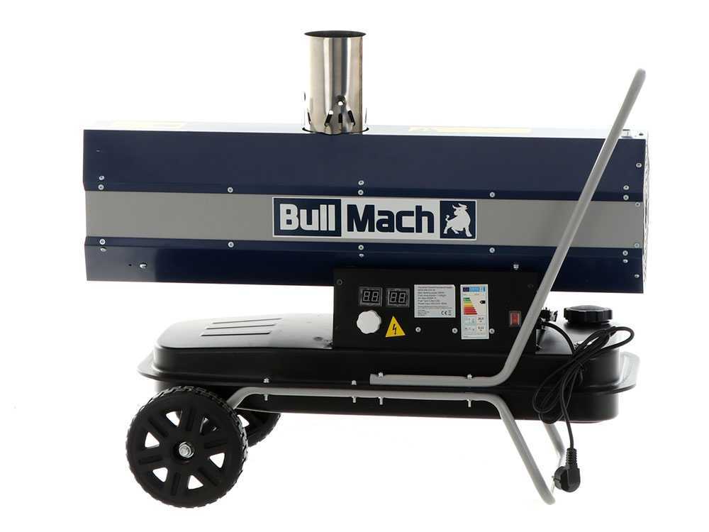 BullMach BM-IDH 20 diesel heteluchtkanon 20 kW, indirect gestookt, detail 4