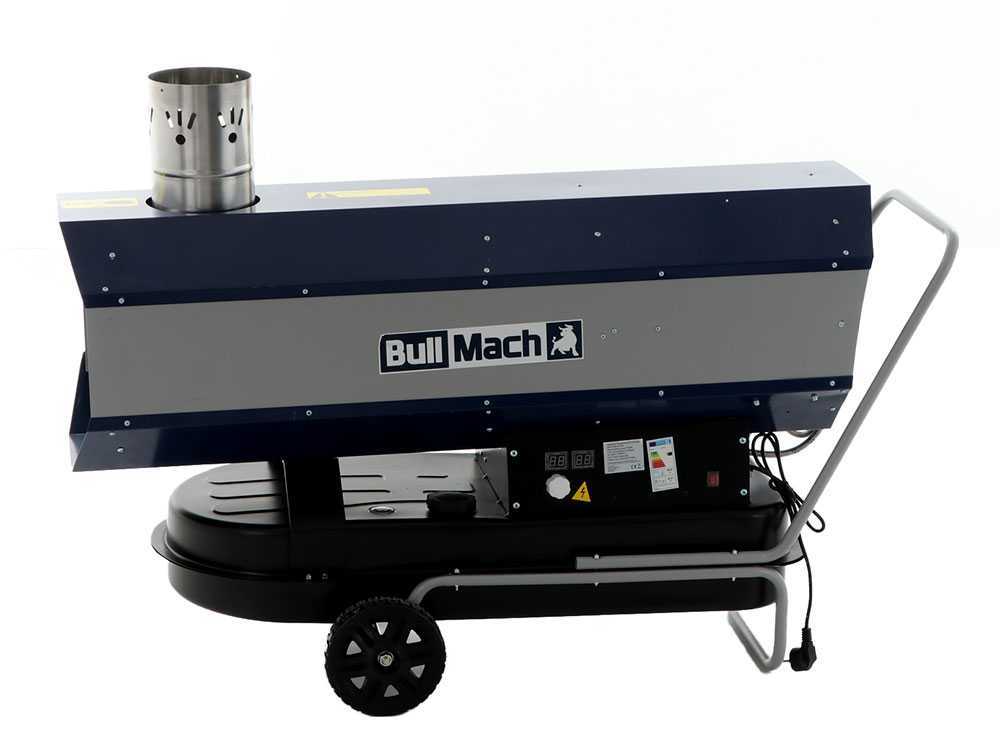 BullMach BM-IDH 50 diesel heteluchtkanon 50 kW, indirect gestookt, detail 4