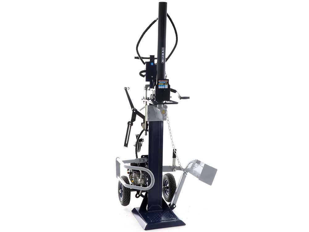 BullMach BM-LS-BS benzine houtklover, 16 ton, verticaal, detail 4