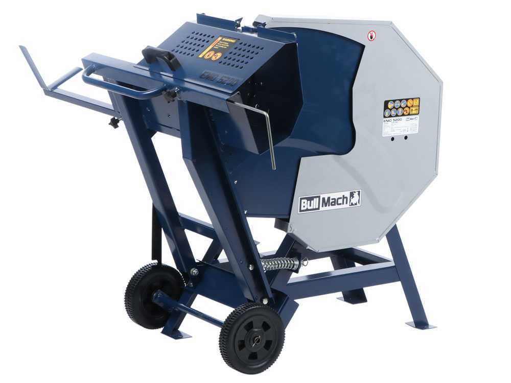 BullMach ENIO 5200 elektrische brandhoutzaag, 230 V, detail 4