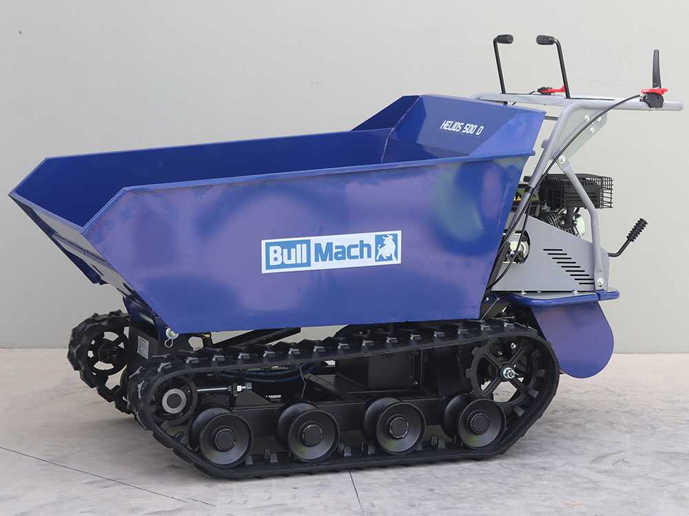 Rupsdumper laadvermogen 500 kg BullMach Helios 500 D, detail 5