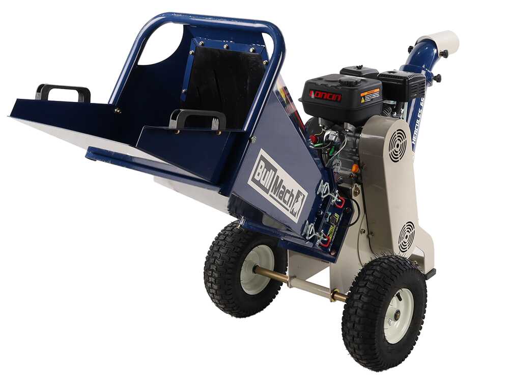 BullMach Hercules 65 L benzine hakselaar, takken tot 65 mm, detail 4