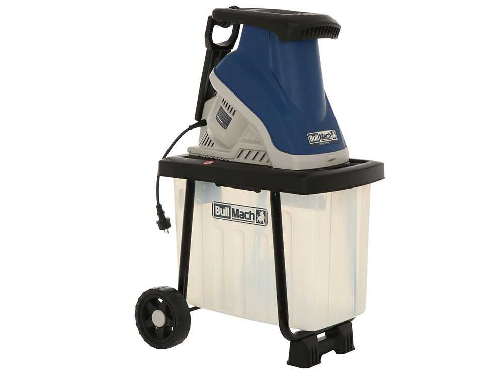 BullMach Tersic 40 L elektrische hakselaar, takken tot 40 mm, detail 4