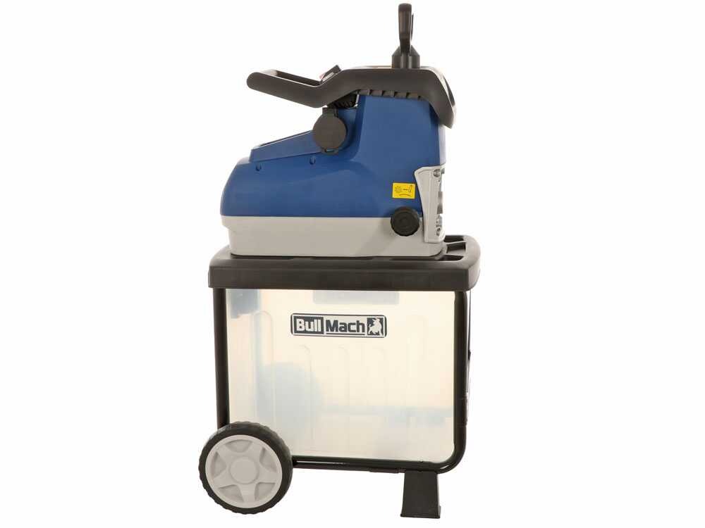 BullMach Tersic 45 elektrische hakselaar, takken tot 45 mm, detail 4
