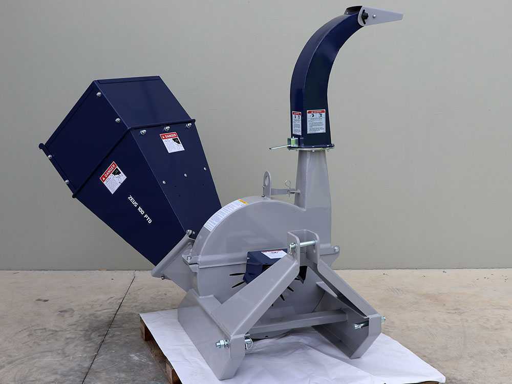 BullMach ZEUS 100 aftakas hakselaar, takken tot 100 mm, detail 5