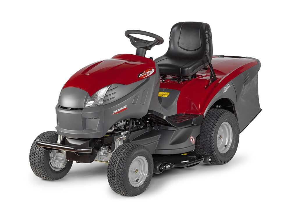 Castelgarden XHT 240 4WD gazontractor met opvangbak 102 cm, hydrostaat, detail 5