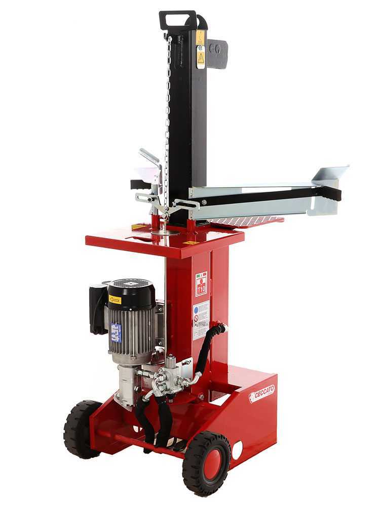 Ceccato Olindo BULL SPLE10 elektrische houtklover, 10 ton, verticaal, slag 540 mm, detail 5