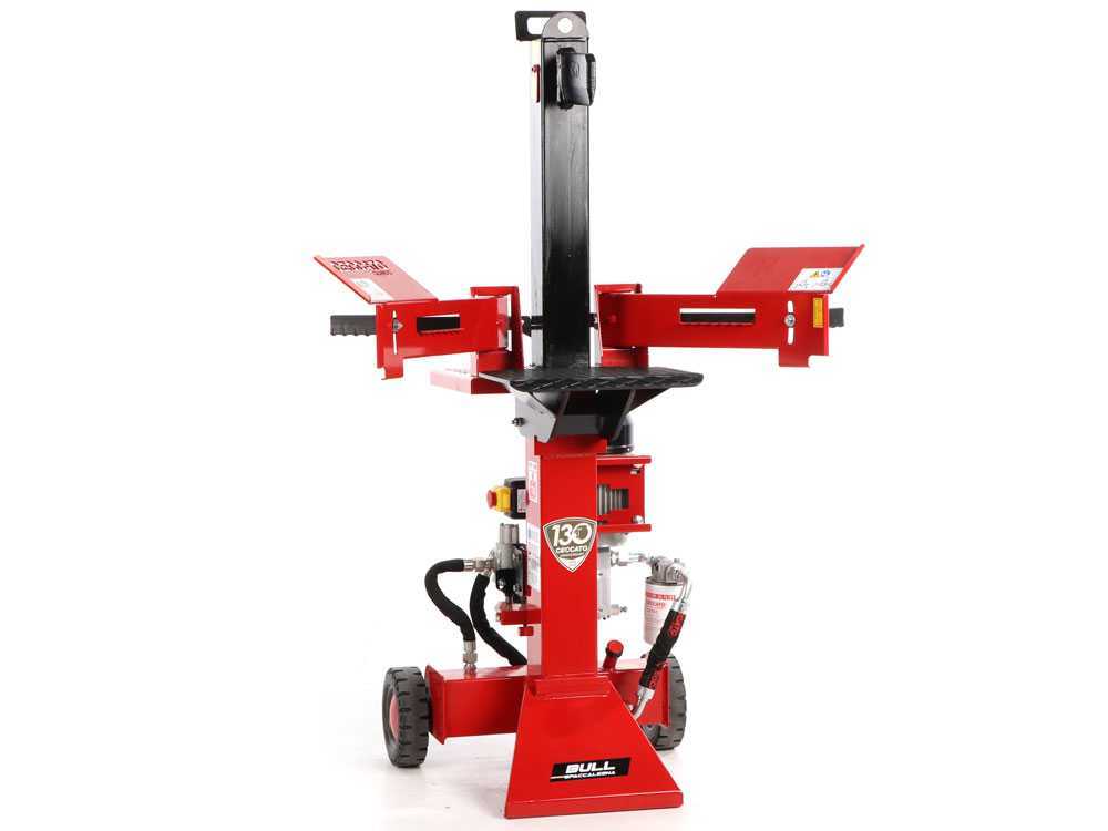 Ceccato Olindo BULL SPLE8LT elektrische houtklover, 8 ton, verticaal, detail 4