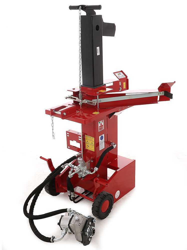 Ceccato Olindo BULL SPLT12 aftakas houtklover, 12 ton, verticaal, detail 5