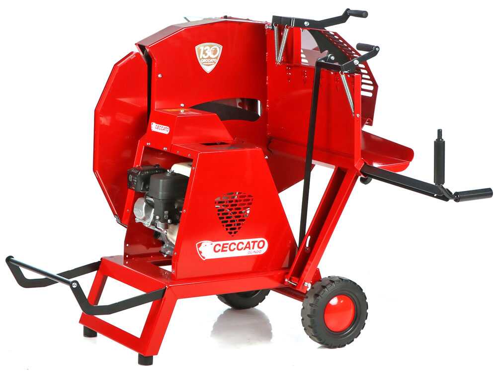 Ceccato Olindo Honda GP160 benzine brandhoutzaag, detail 4
