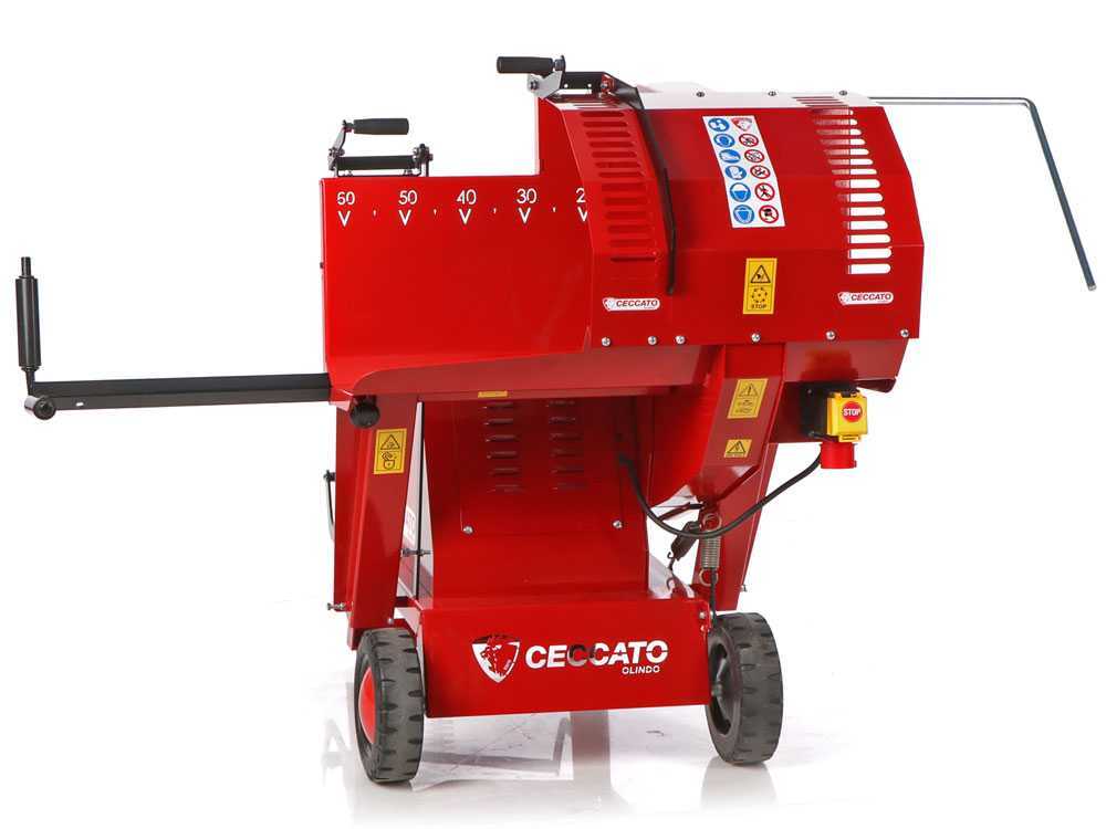 Ceccato Olindo SGT TRI elektrische brandhoutzaag, 400 V, detail 5