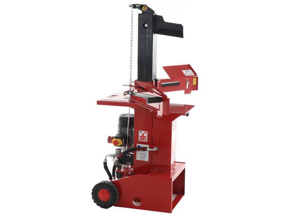 Ceccato Olindo SPLE12T elektrische houtklover, 12 ton, verticaal, detail 4
