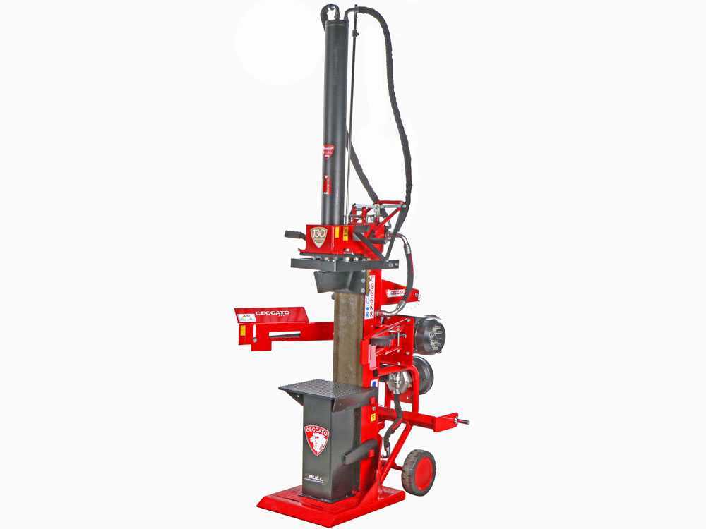 Ceccato Olindo SPLET20 elektrische houtklover, 20 ton, verticaal, detail 5