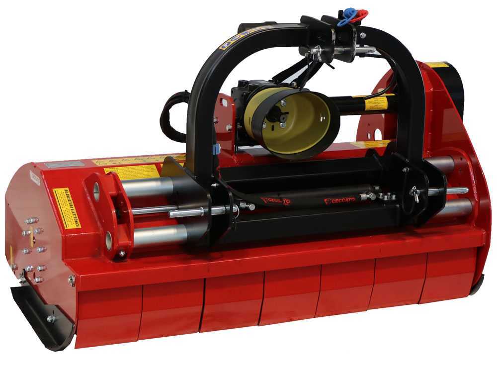 Ceccato Olindo TRINCIONE 400 4T1400ID klepelmaaier 140 cm, hydraulisch verschuifbaar, detail 5