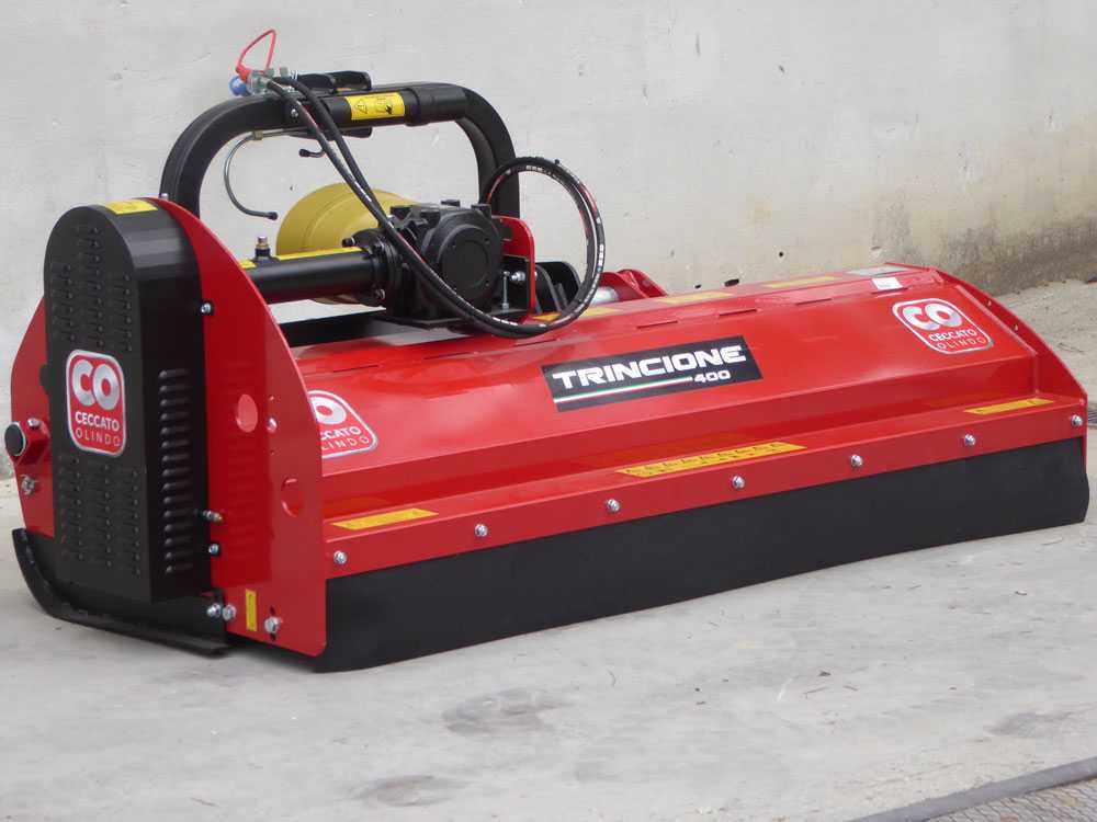 Ceccato Olindo Trincione 400 klepelmaaier 180 cm, hydraulisch verschuifbaar, detail 5
